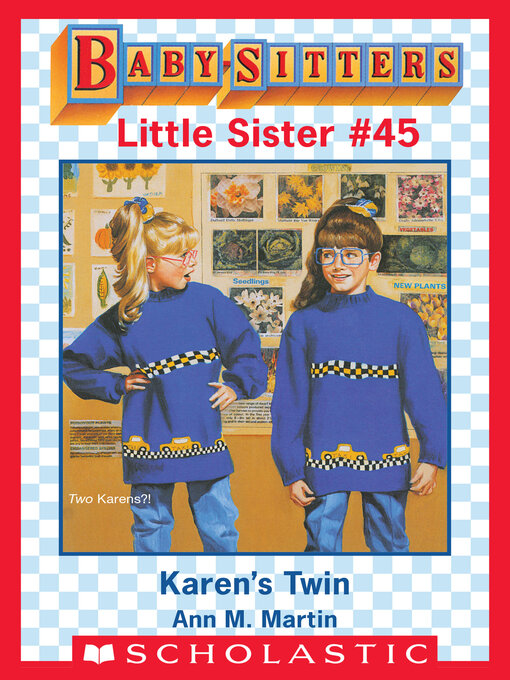 Title details for Karen's Twin by Ann M. Martin - Available